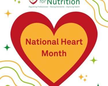 national heart month in a heart